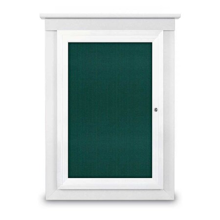 United Visual Products Sliding Glass Door Radius Letterboard, Hdr, 48"x36", Gold/Licorice Vinyl UV9020ACSH-GOLD-LICORI